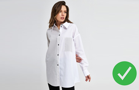 блуза для офиса