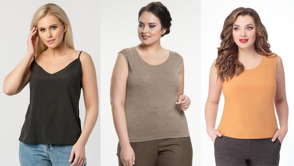 Простой топ без декора