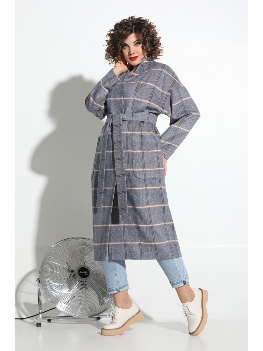 Пальто в клетку