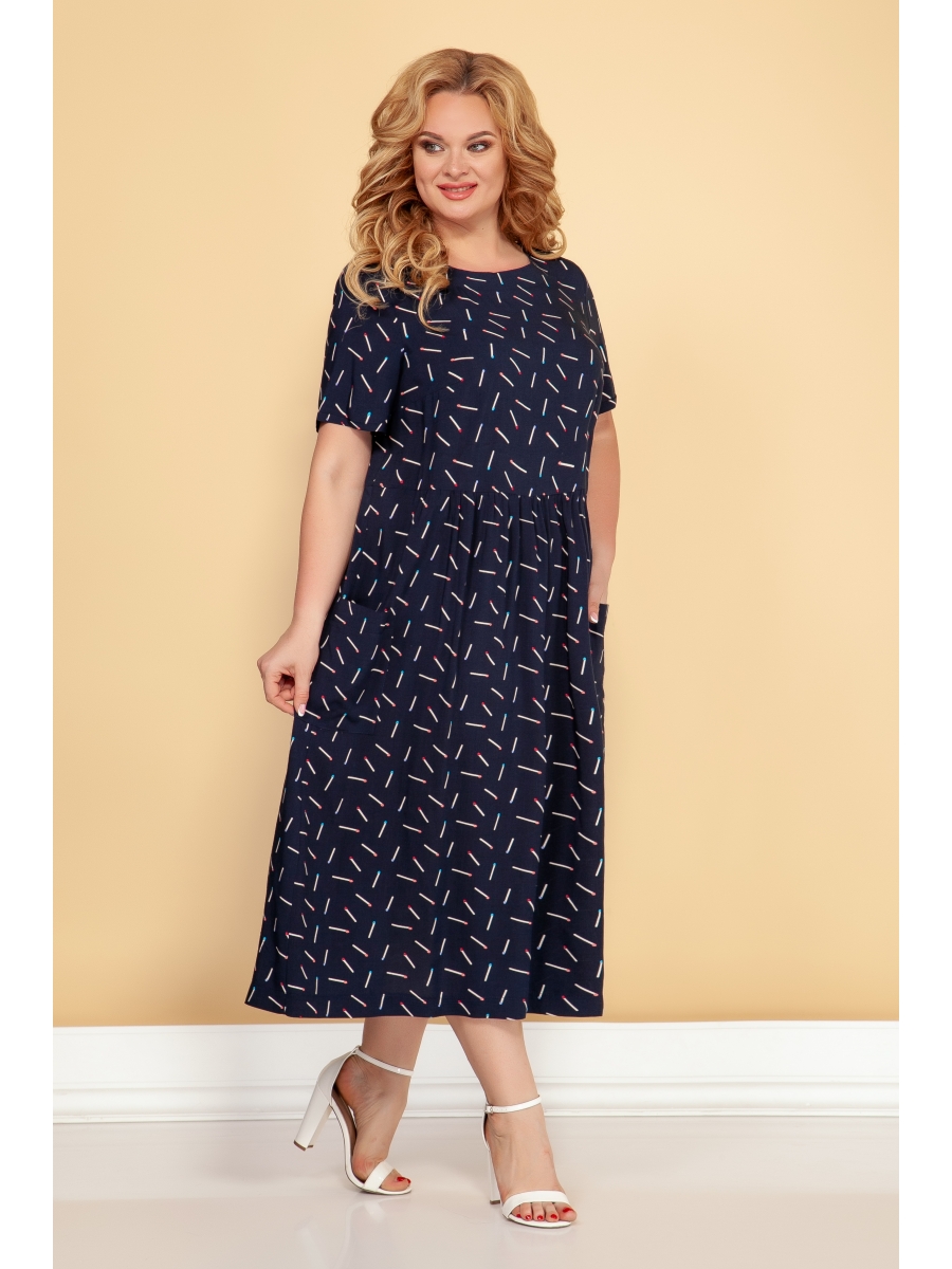 Просторное платье