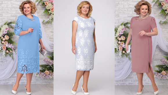 Платья прямого кроя