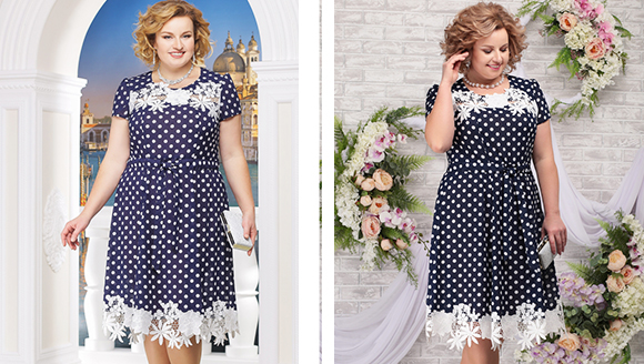 Удлинить платье при помощи кружева