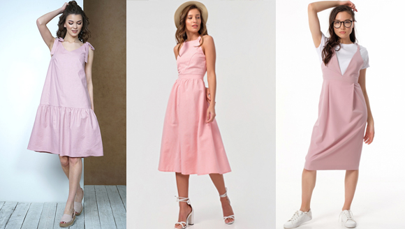 Платья пастельных оттенков