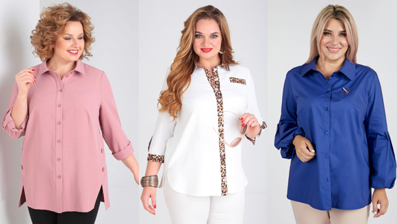 Блузы для женщин после 50