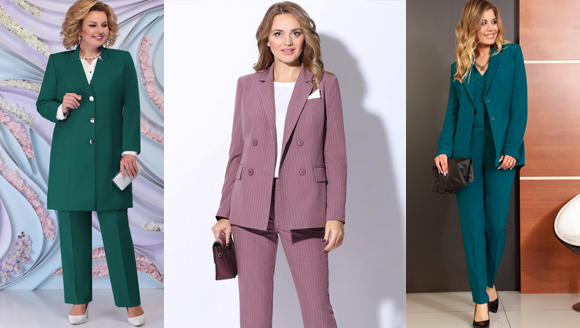 женские костюмы с брюками