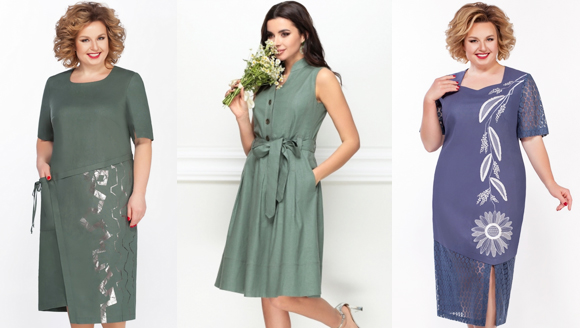 льняные платья