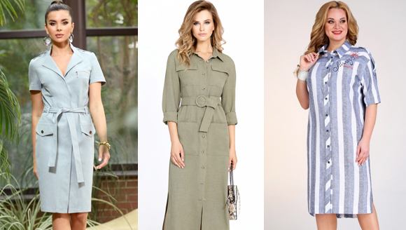 платья-рубашки