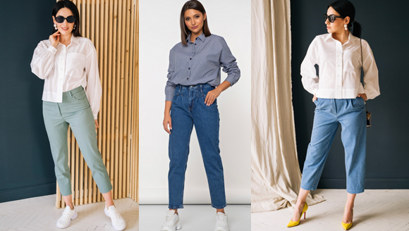 женские джинсы