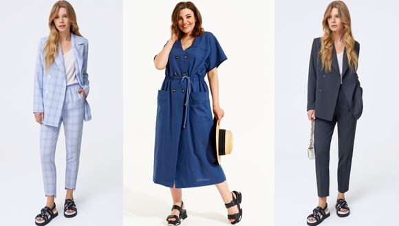 сандали на грубой подошве