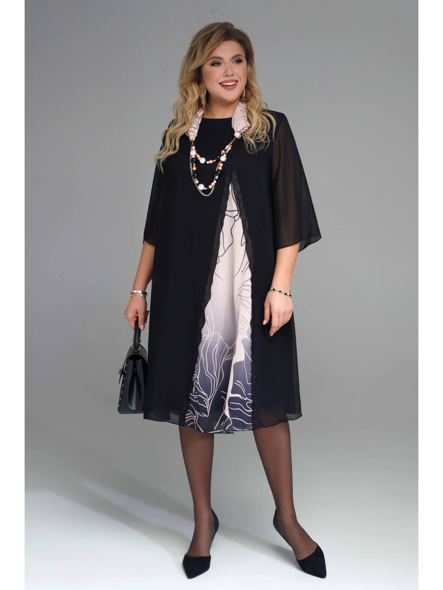 свободное платье большого размера