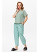 Брючный костюм артикул: 1090 мята от Anastasia - вид 20