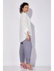 Брючный костюм артикул: 1101 белый, голубой от Anastasia - вид 8