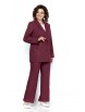 Брючный костюм артикул: 1155 маджента меланж от Anastasia - вид 4