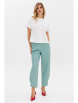 Брючный костюм артикул: 979 молоко/мята от Anastasia - вид 5