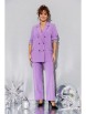 Брючный костюм артикул: 1155.1 лавандовый от Anastasia - вид 10