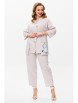 Брючный костюм артикул: 1202 пудровый от Anastasia - вид 10