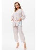 Брючный костюм артикул: 1202 пудровый от Anastasia - вид 1