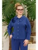Блузка артикул: 1204 синий от Anastasia - вид 3