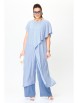 Брючный костюм артикул: 1100.2 голубой от Anastasia - вид 1