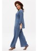 Брючный костюм артикул: 1213 деним от Anastasia - вид 5