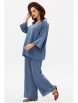 Брючный костюм артикул: 1213 деним от Anastasia - вид 9