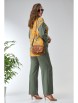 Брючный костюм артикул: 1216 олива от Anastasia - вид 2