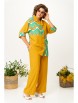 Брючный костюм артикул: 1215 горчица от Anastasia - вид 10