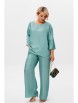 Брючный костюм артикул: 1228 изумрудный жемчуг от Anastasia - вид 6