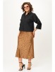 Юбочный костюм артикул: 1198.2 черный/золото от Anastasia - вид 1