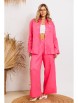 Брючный костюм артикул: 1239 розовый от Anastasia - вид 5