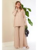 Брючный костюм артикул: К976 бежевый от Anastasia - вид 6