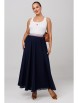 Юбка артикул: 1263 темно-синий от Anastasia - вид 4