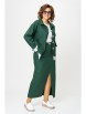Юбочный костюм артикул: 1271 зеленый от Anastasia - вид 3