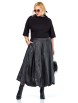 Юбочный костюм артикул: 1280 черный от Anastasia - вид 5