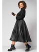 Юбочный костюм артикул: 1283 черный от Anastasia - вид 4