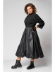 Юбочный костюм артикул: 1283 черный от Anastasia - вид 6