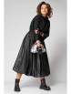 Юбочный костюм артикул: 1283 черный от Anastasia - вид 9