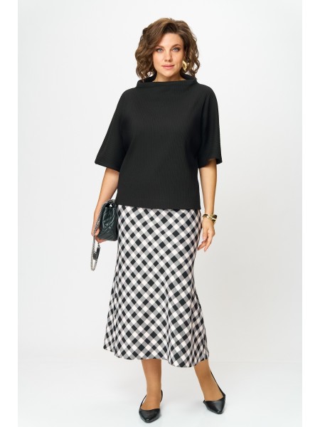 1267 черный/клетка