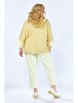 Брючный костюм артикул: 1223 светло-лимонный от Anastasia - вид 16