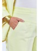 Брючный костюм артикул: 1223 светло-лимонный от Anastasia - вид 10