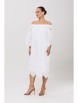 Платье артикул: 1256 белый от Anastasia - вид 8