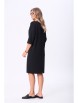 Плательный костюм артикул: 1276 черный/черный+молочный+беж от Anastasia - вид 10