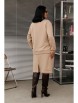 Юбочный костюм артикул: 1195.2 песочный от Anastasia - вид 2
