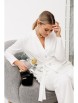 Брючный костюм артикул: 1287 белый от Anastasia - вид 13