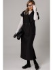 Юбочный костюм артикул: 1305 черный от Anastasia - вид 8