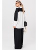 Брючный костюм артикул: 1242.2 черно-белый от Anastasia - вид 16