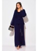 Брючный костюм артикул: 1063.1 темно-синий от Anastasia - вид 2