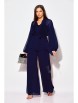 Брючный костюм артикул: 1063.1 темно-синий от Anastasia - вид 3