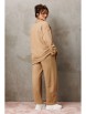 Брючный костюм артикул: 1299 песочный от Anastasia - вид 2