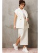 Юбочный костюм артикул: 1305 молочный от Anastasia - вид 8